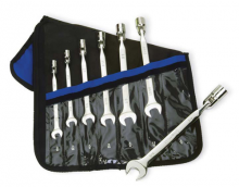 Williams JHW11940 - 7 pc SAE Semi Deep Flex-Head Combination Wrench Set