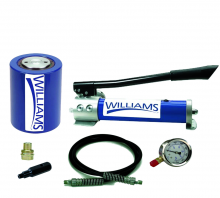 Williams JHW1HP10T01L - 10 Ton, 1" Stroke Single Acting Low Profile Cylinder And Two-Speed H And Pump