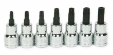 Williams JHW31912 - 7 pc 3/8" Drive -Point Bit Tamper-Resistant Torx® Bit Socket Set