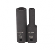 Williams JHW35417 - 3/8" Drive 12-Point Metric 17 mm Deep Impact Socket