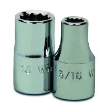 Williams JHW30216 - 1/4" Drive Shallow Socket 12-Point