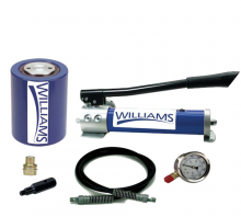 Williams JHW1HP10T01L - 10 Ton, 1" Stroke Single Acting Low Profile Cylinder And Two-Speed H And Pump