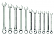 Williams JHWS-1121NRC - 11 pc SAE Combination Ratcheting Wrench Set