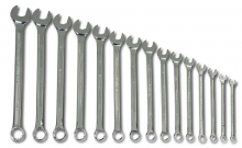 Williams JHWMWS-15SA - 15 pc Metric SUPERCOMBO® Black Combination Wrench Set