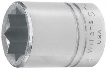 Williams JHWST-822 - 1/2" Drive 8-Point SAE 11/16" Shallow Socket