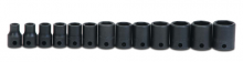 Williams JHWWS-2-13 - 13 pc 3/8" Drive 6-Point SAE Shallow Socket Set