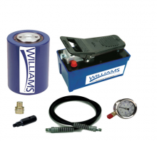 Williams JHW1AP20T02L - Air Pump and 20T Low Profile Hydraulic Cylinder Combination Set