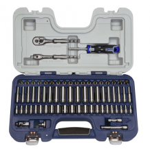 Williams JHW50602B - 67 pc 6 Drive 6-Point SAE and Metric Socket and Drive Tool Set