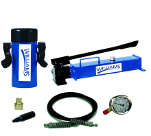 Williams JHW1HP55T06 - Hand Pump and 55 Ton Single Acting Hydraulic Cylinder Combination Set