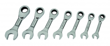 Williams JHWWS1170RSS - mm 12-Point Metric Standard Ratcheting Stubby Combination Wrench