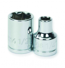 Williams JHW31128 - 3/8" Drive Shallow Sockets, 6-Point, SAE