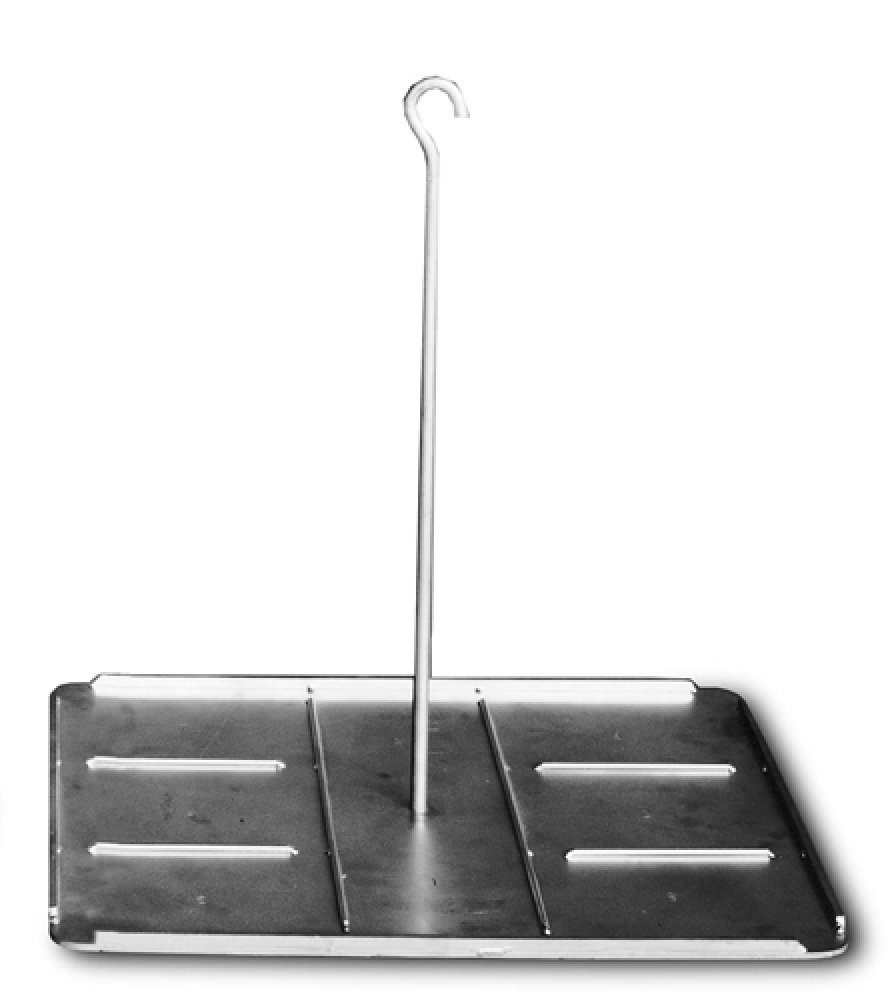 50 lb. Calibration Weight Tray<span class='Notice ItemWarning' style='display:block;'>Item has been discontinued<br /></span>