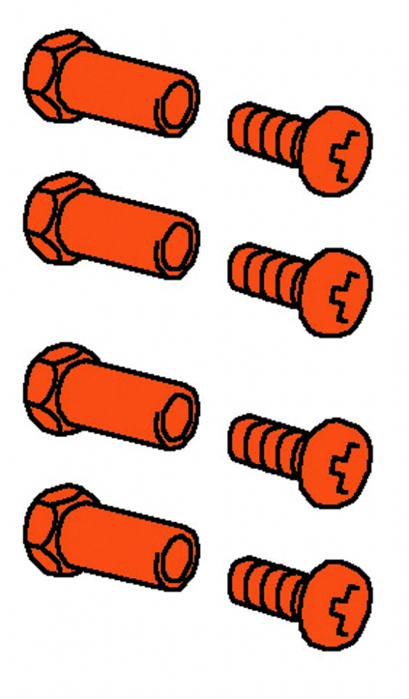 Handle Screws (X4) All Px & Pxr<span class=' ItemWarning' style='display:block;'>Item is usually in stock, but we&#39;ll be in touch if there&#39;s a problem<br /></span>