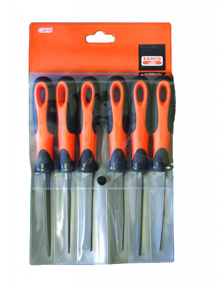 6 pc File Set With Plastic Handles<span class=' ItemWarning' style='display:block;'>Item is usually in stock, but we&#39;ll be in touch if there&#39;s a problem<br /></span>