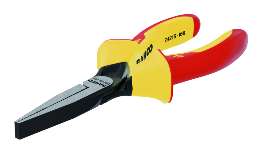 1000V 7&#34; Flat Nose Plier<span class=' ItemWarning' style='display:block;'>Item is usually in stock, but we&#39;ll be in touch if there&#39;s a problem<br /></span>