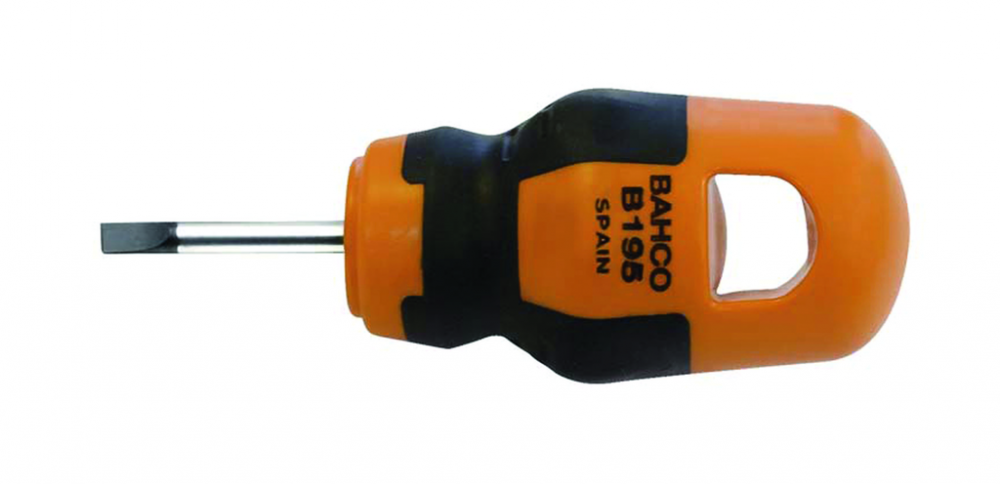 BAHCOFIT Screwdriver Stubby 3-1/3 x 1 x 3/16<span class='Notice ItemWarning' style='display:block;'>Item has been discontinued<br /></span>