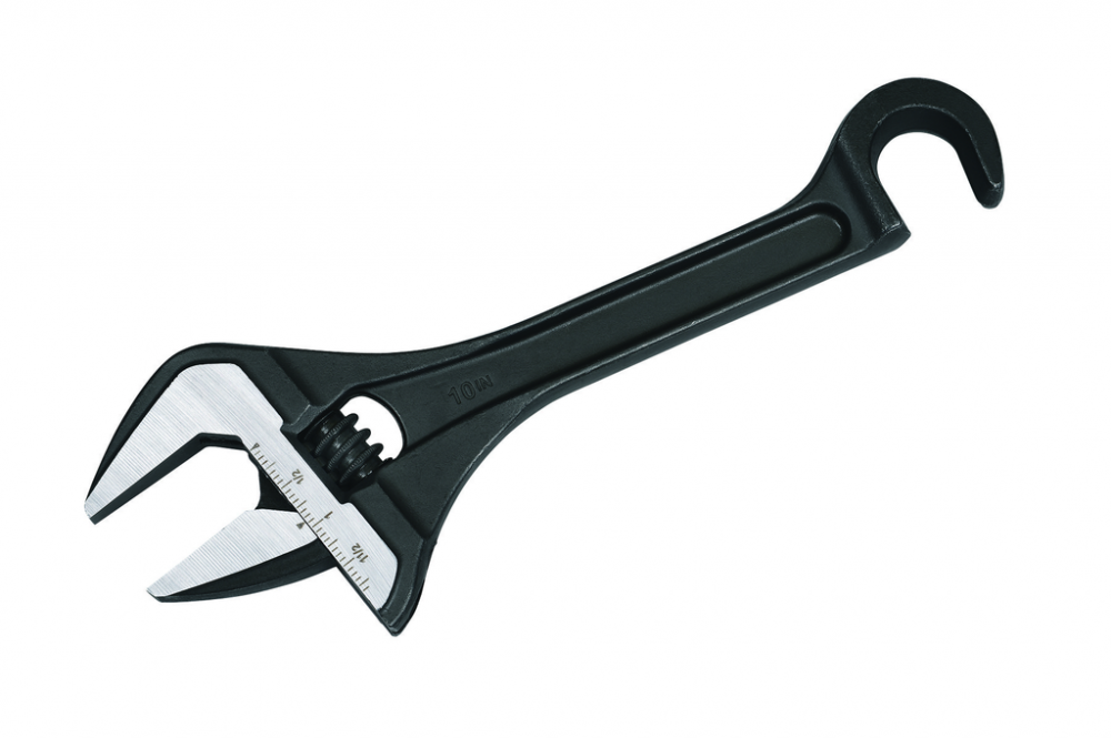 Adjustable Wrench With Valve Persuader, 10<span class=' ItemWarning' style='display:block;'>Item is usually in stock, but we&#39;ll be in touch if there&#39;s a problem<br /></span>