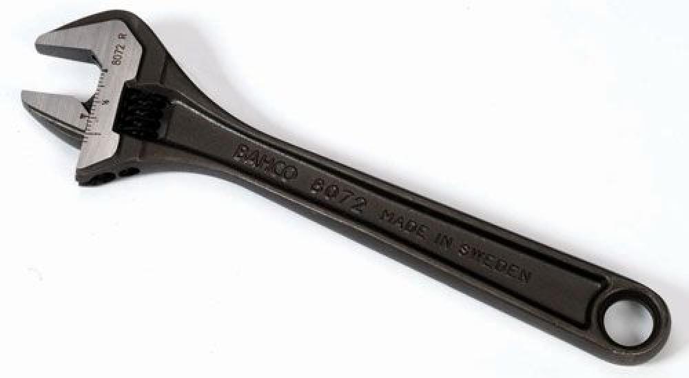 Black Adjustable Wrench 8<span class='Notice ItemWarning' style='display:block;'>Item has been discontinued<br /></span>