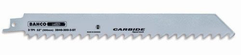 Carb.Tip Recip Blade, Str, 12,3TPI - 1/Pk<span class='Notice ItemWarning' style='display:block;'>Item has been discontinued<br /></span>