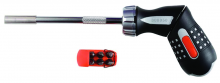 Bahco BAH808050P - Ratchet Bit Screwdriver Swivel Pistol Grip