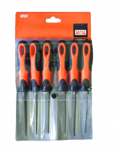 Bahco BAH14760432 - 6 pc File Set With Plastic Handles