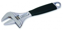 Bahco BAH9031RCUS - 8" SAE Ergoâ„¢ Big Mouth Adjustable Wrench with Ergoâ„¢ Handle