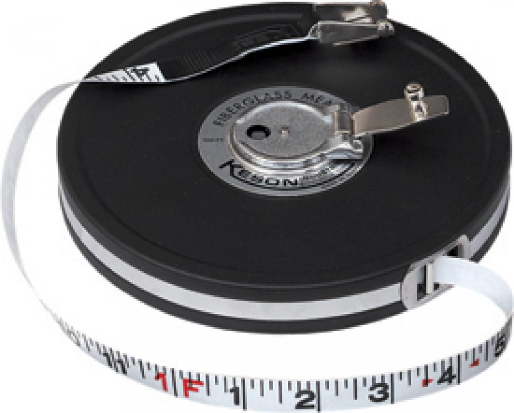 100 FT, UNITS: 1/10, 1/100 & 30M, FIBERGLASS TAPE MEASURE CLOSED CASE<span class=' ItemWarning' style='display:block;'>Item is usually in stock, but we&#39;ll be in touch if there&#39;s a problem<br /></span>