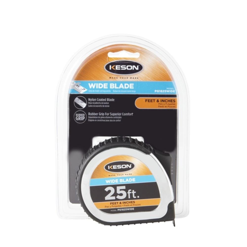 25 FT x 1 3/16 IN, WIDE, NYLON COATED STEEL BLADE, UNITS: FT, 1/8, 1/16, ORANGE<span class=' ItemWarning' style='display:block;'>Item is usually in stock, but we&#39;ll be in touch if there&#39;s a problem<br /></span>