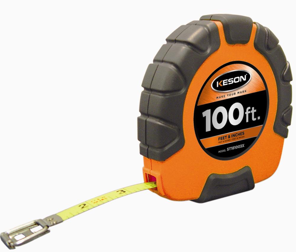 50 FT, UNITS: 10, 100 LACQUER COATED STEEL TAPE WITH HOOK 3X1 REWIND<span class=' ItemWarning' style='display:block;'>Item is usually in stock, but we&#39;ll be in touch if there&#39;s a problem<br /></span>