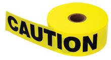 Keson BT511 - SBR35XY13 CAUTION CUIDADO - (3 IN X 500 FT) ENFORCED BARRICADE TAPE *NEW ITEM