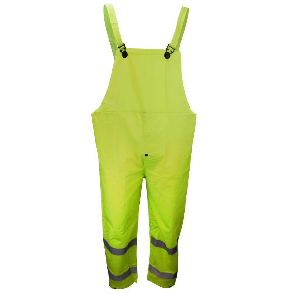 1820BTF Econo-Viz Series Bib Trouser with Fly and Reflective Tape - Hi-Vis Lime - Size M<span class=' ItemWarning' style='display:block;'>Item is usually in stock, but we&#39;ll be in touch if there&#39;s a problem<br /></span>