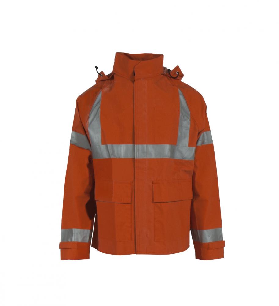 207AJ Petro Arc Jacket with Attached Hood - Orange - Size 2X<span class=' ItemWarning' style='display:block;'>Item is usually in stock, but we&#39;ll be in touch if there&#39;s a problem<br /></span>