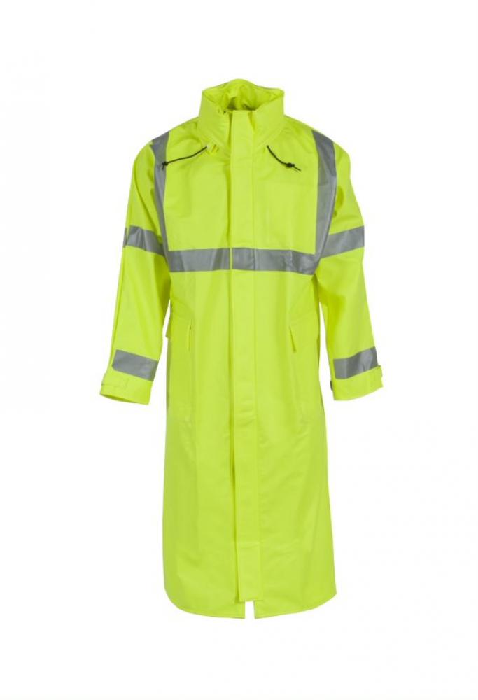 217AC Flex Arc Coat with Attached Hood - Fluorescent Orange - Size 3X<span class=' ItemWarning' style='display:block;'>Item is usually in stock, but we&#39;ll be in touch if there&#39;s a problem<br /></span>