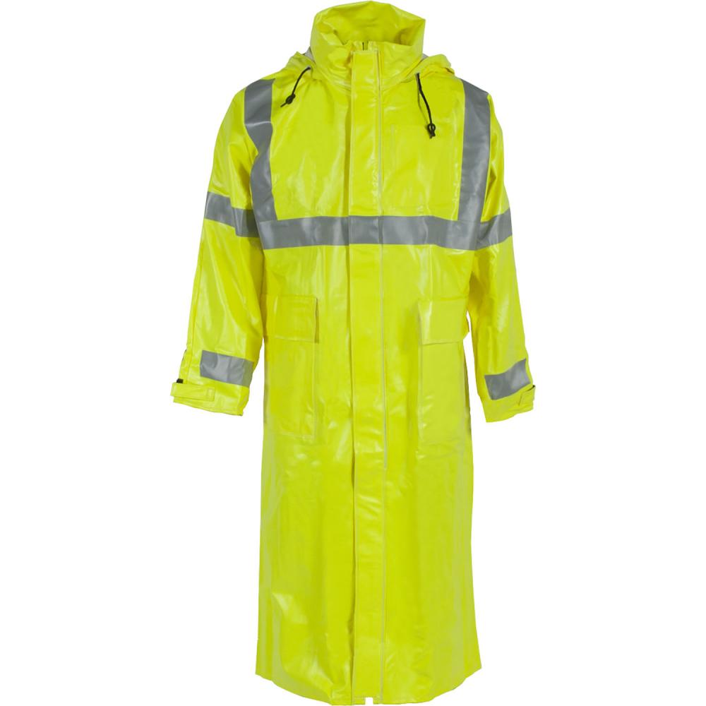 267AC Dura Arc II Coat with Attached Hood - Hi-Vis Lime - Size 4X<span class=' ItemWarning' style='display:block;'>Item is usually in stock, but we&#39;ll be in touch if there&#39;s a problem<br /></span>