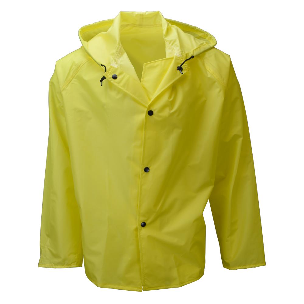 375AJ Cool Wear Jacket with Hood - Safety Yellow - Size 4X<span class=' ItemWarning' style='display:block;'>Item is usually in stock, but we&#39;ll be in touch if there&#39;s a problem<br /></span>