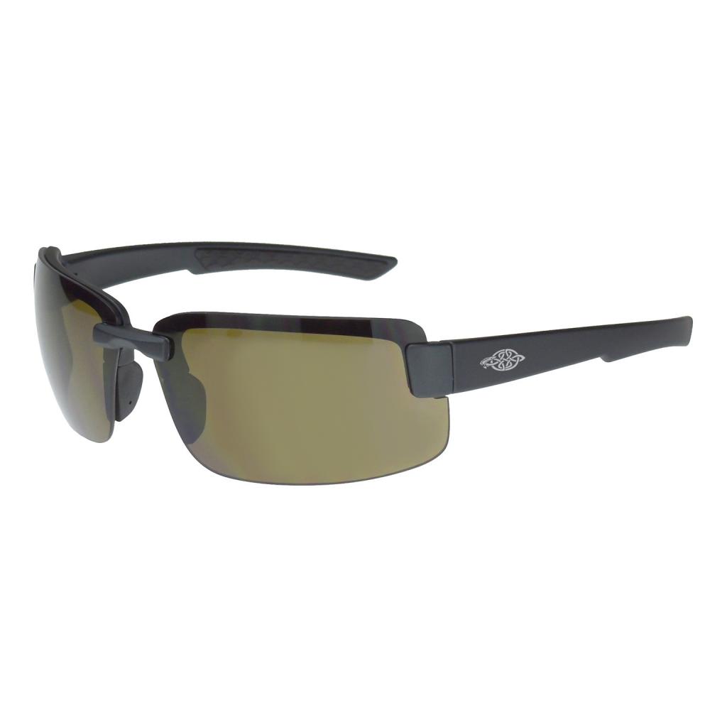 ES6 Premium Safety Eyewear - Black Frame - Polarized Brown Lens<span class=' ItemWarning' style='display:block;'>Item is usually in stock, but we&#39;ll be in touch if there&#39;s a problem<br /></span>