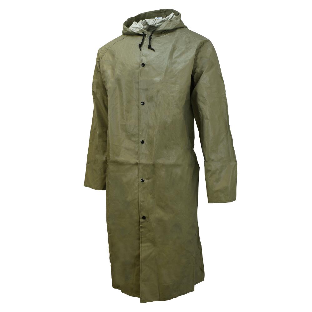 45AC Magnum Coat with Attached Hood - Green - Size M<span class=' ItemWarning' style='display:block;'>Item is usually in stock, but we&#39;ll be in touch if there&#39;s a problem<br /></span>