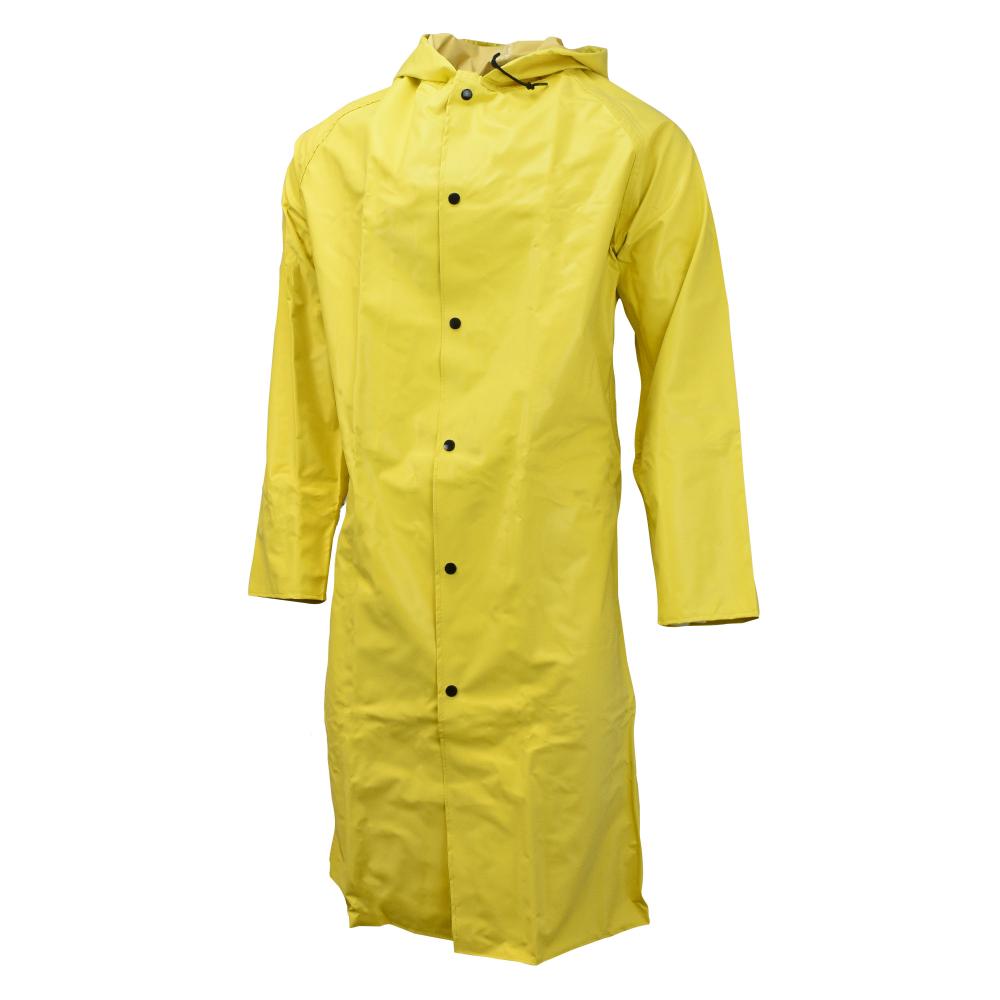 45AC Magnum Coat with Attached Hood - Safety Yellow - Size M<span class=' ItemWarning' style='display:block;'>Item is usually in stock, but we&#39;ll be in touch if there&#39;s a problem<br /></span>