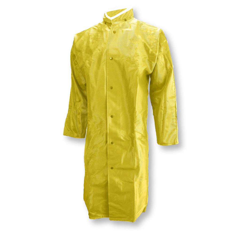 56SC Dura Quilt Coat with Snaps - Safety Yellow - Size 3X<span class=' ItemWarning' style='display:block;'>Item is usually in stock, but we&#39;ll be in touch if there&#39;s a problem<br /></span>