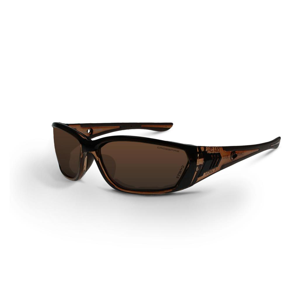 710 Foam Lined Safety Eyewear - Crystal Brown Frame - Brown Anti-Fog Lens<span class=' ItemWarning' style='display:block;'>Item is usually in stock, but we&#39;ll be in touch if there&#39;s a problem<br /></span>