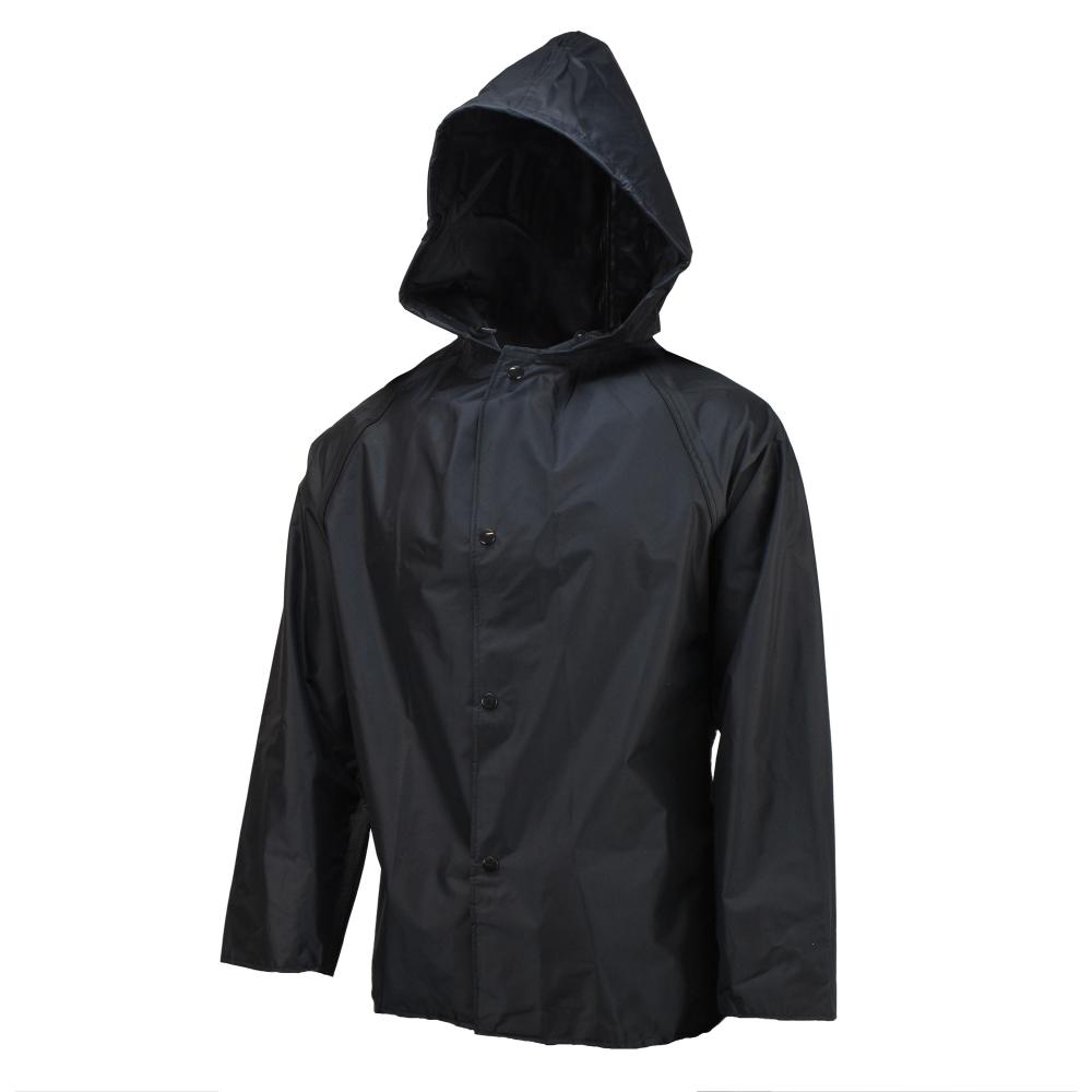 77AJ Sani Light Jacket with Hood - Black - Size 4X<span class=' ItemWarning' style='display:block;'>Item is usually in stock, but we&#39;ll be in touch if there&#39;s a problem<br /></span>