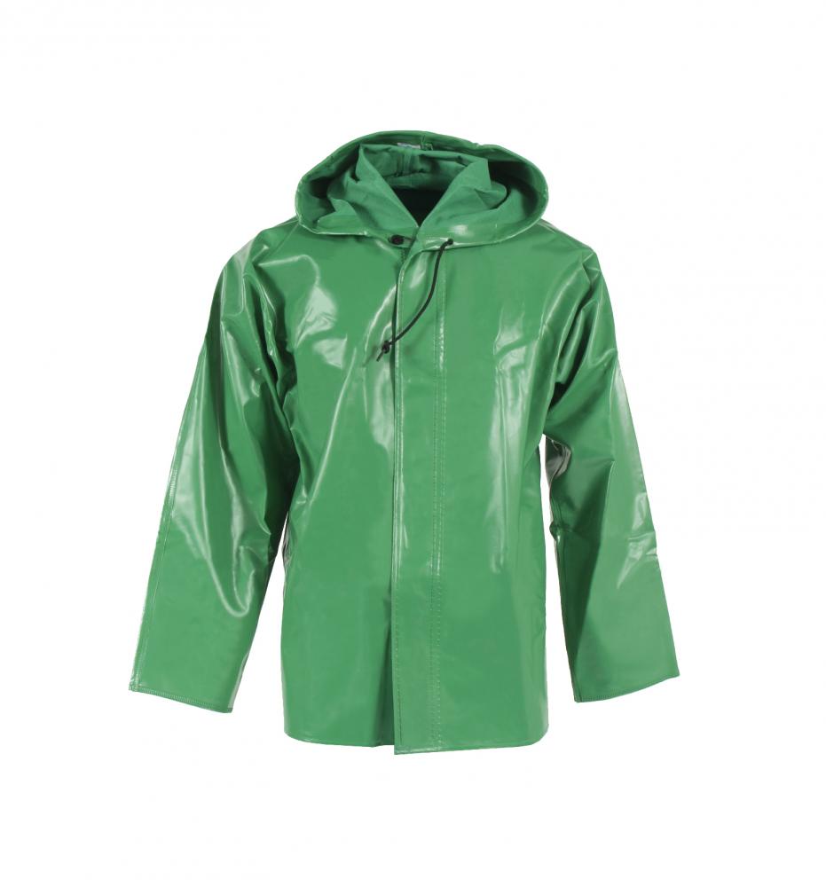 96AJ Chem Shield Jacket with Hood - Green - Size XL<span class=' ItemWarning' style='display:block;'>Item is usually in stock, but we&#39;ll be in touch if there&#39;s a problem<br /></span>