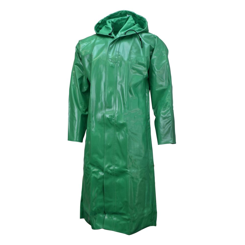 96AC Chem Shield Coat with Hood - Green - Size S<span class=' ItemWarning' style='display:block;'>Item is usually in stock, but we&#39;ll be in touch if there&#39;s a problem<br /></span>