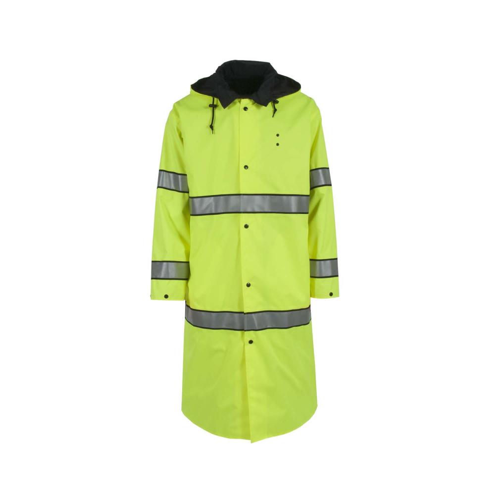 9700RCH Responder Reversible Coat - Hi-Vis Lime/Black - Size M<span class=' ItemWarning' style='display:block;'>Item is usually in stock, but we&#39;ll be in touch if there&#39;s a problem<br /></span>