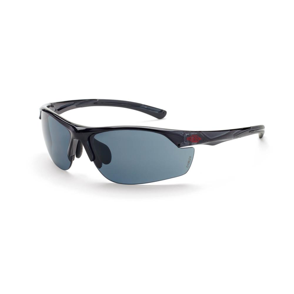 AR3 Premium Safety Eyewear - Crystal Black Frame - Super Dark Smoke Lens<span class=' ItemWarning' style='display:block;'>Item is usually in stock, but we&#39;ll be in touch if there&#39;s a problem<br /></span>