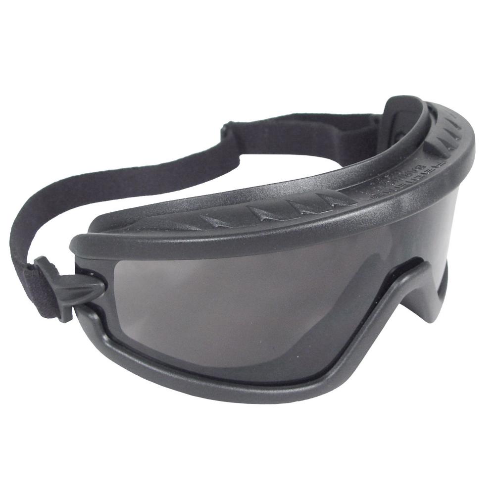 Barricade™ Safety Goggle - Black Frame - Smoke Anti-Fog Lens<span class=' ItemWarning' style='display:block;'>Item is usually in stock, but we&#39;ll be in touch if there&#39;s a problem<br /></span>