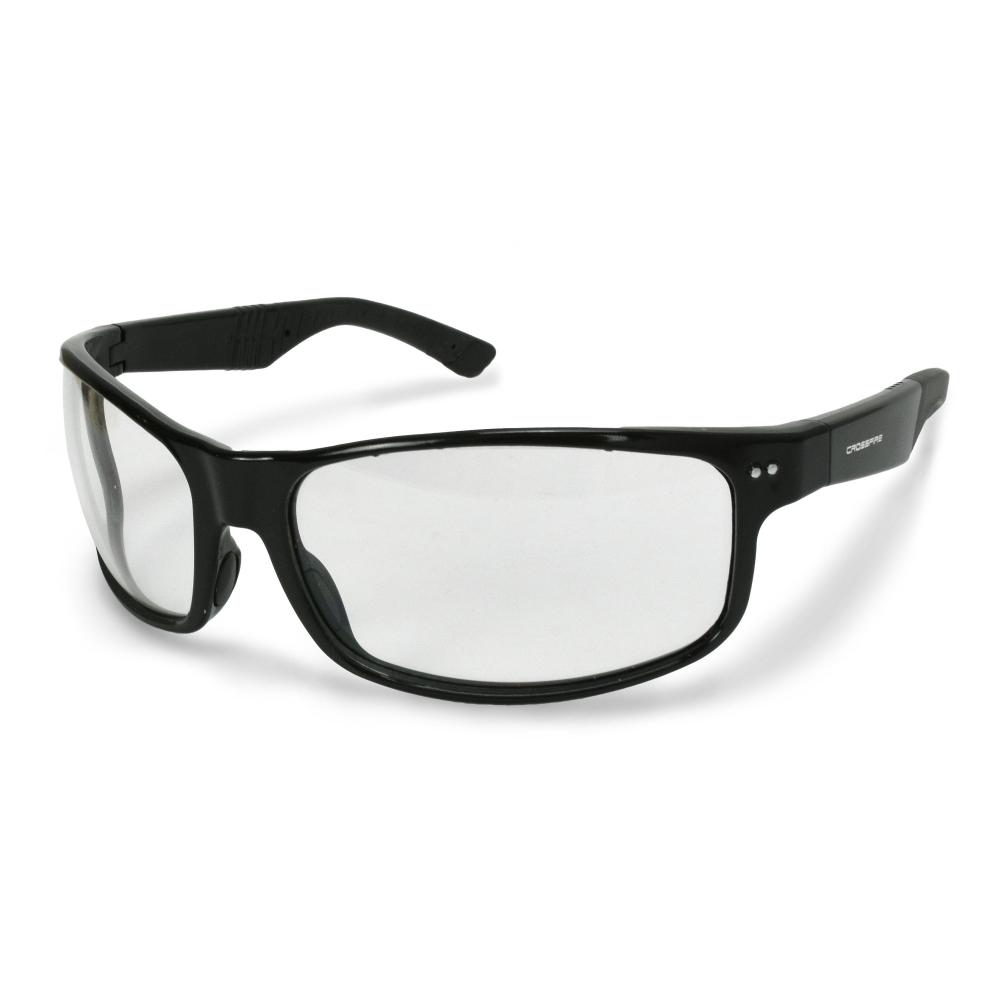 CK7™ Premium Safety Eyewear - Shiny Black Frame - Clear Lens<span class=' ItemWarning' style='display:block;'>Item is usually in stock, but we&#39;ll be in touch if there&#39;s a problem<br /></span>