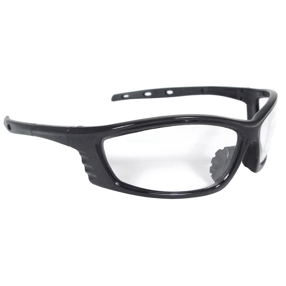 Chaos™ Safety Eyewear - Black Frame - Clear Lens<span class=' ItemWarning' style='display:block;'>Item is usually in stock, but we&#39;ll be in touch if there&#39;s a problem<br /></span>