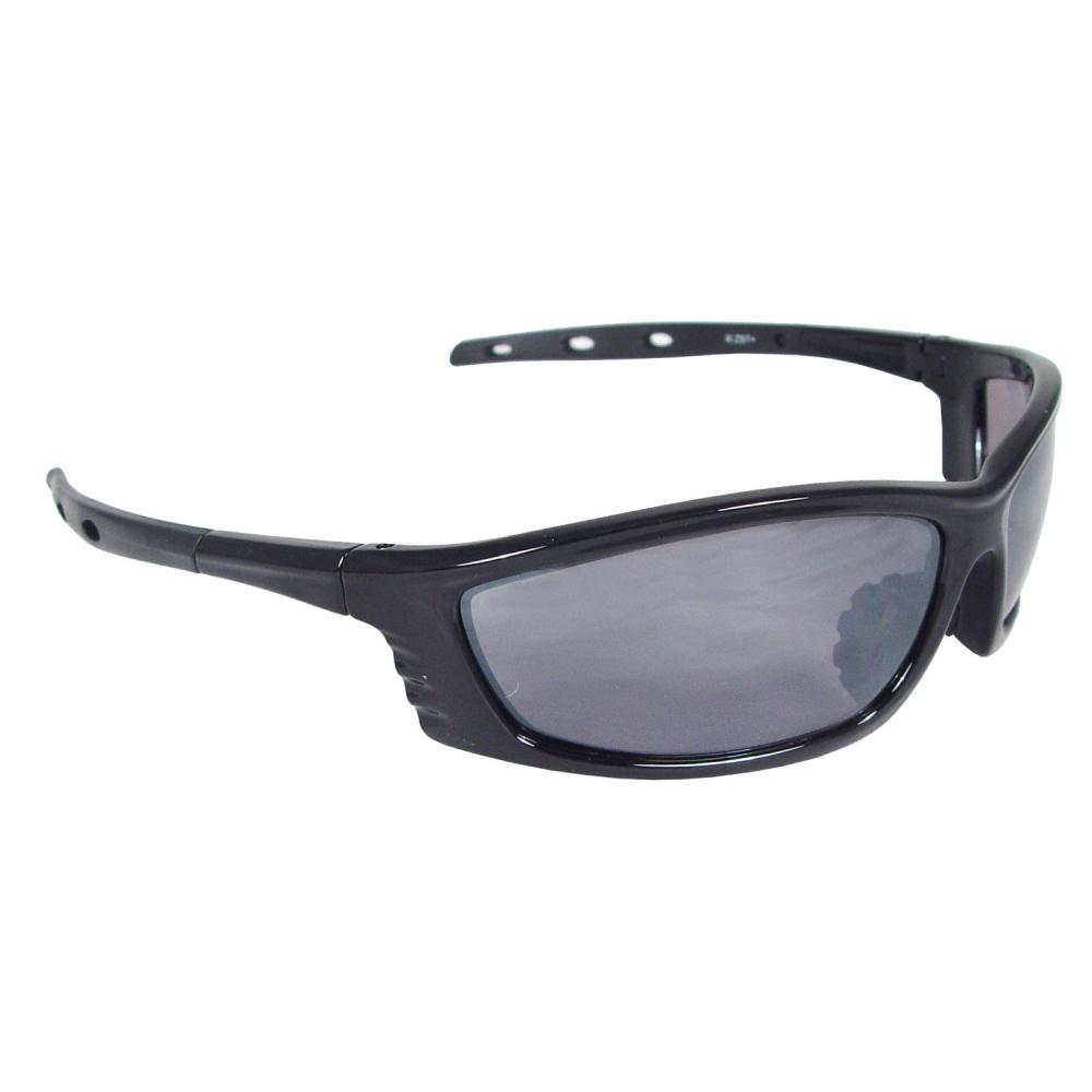 Chaos™ Safety Eyewear - Black Frame - Silver Mirror Lens<span class=' ItemWarning' style='display:block;'>Item is usually in stock, but we&#39;ll be in touch if there&#39;s a problem<br /></span>