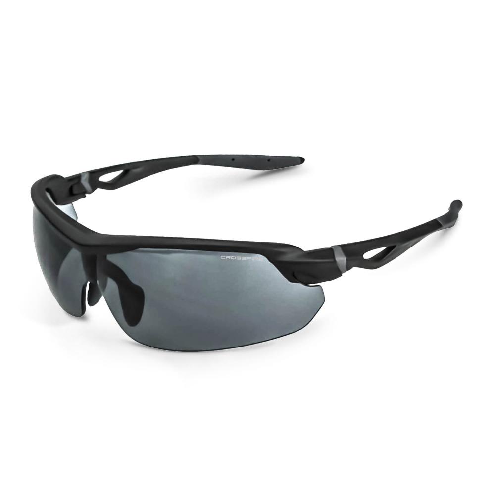 Cirrus Premium Safety Eyewear - Matte Black Frame - Smoke Lens<span class=' ItemWarning' style='display:block;'>Item is usually in stock, but we&#39;ll be in touch if there&#39;s a problem<br /></span>